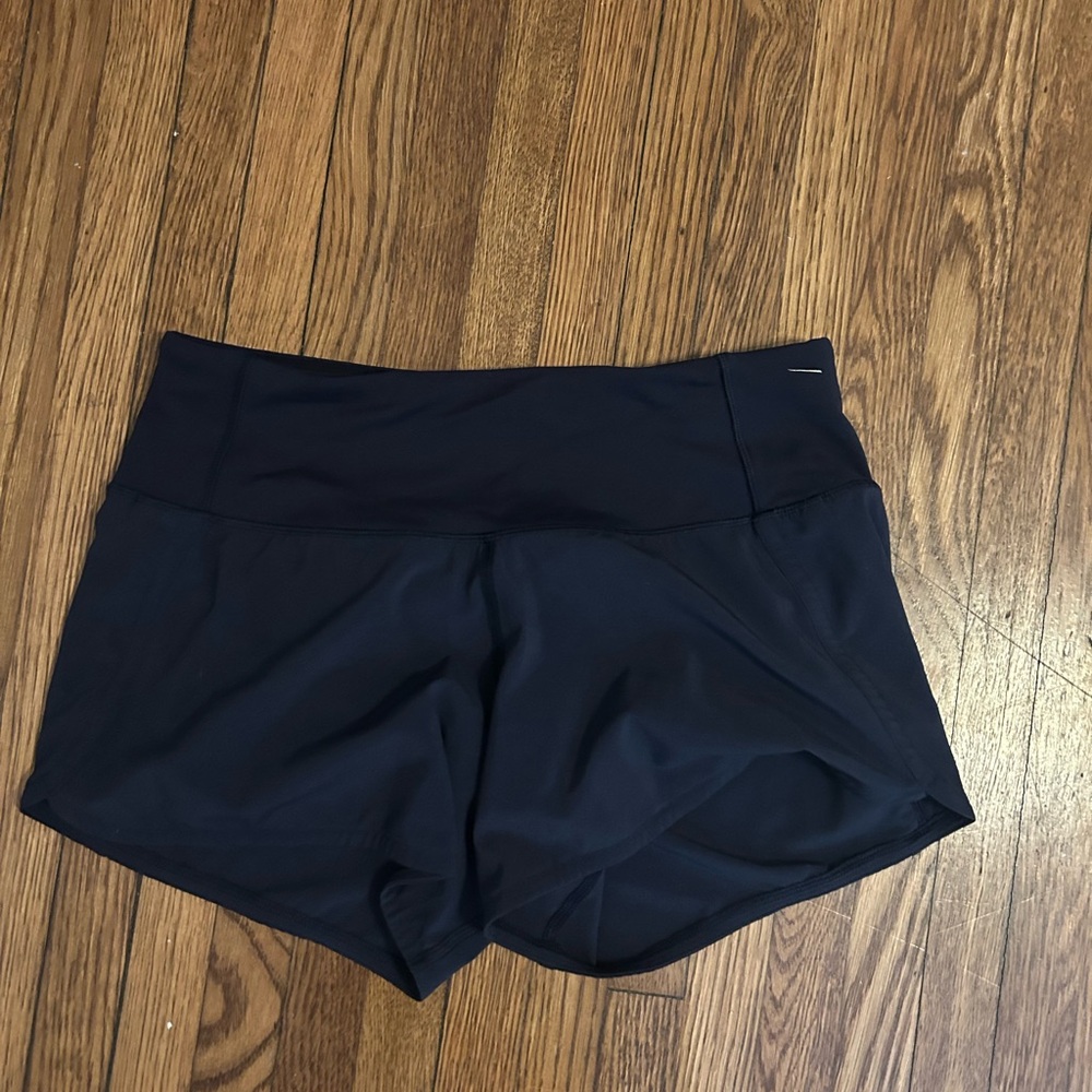 Lululemon athletica navy speed up  Athletic Shorts